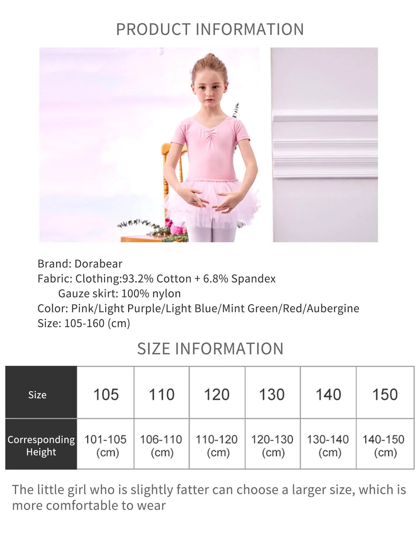Short Sleeved Practice Dress Performance Clothing Summer Ballet Fluffy Skirt