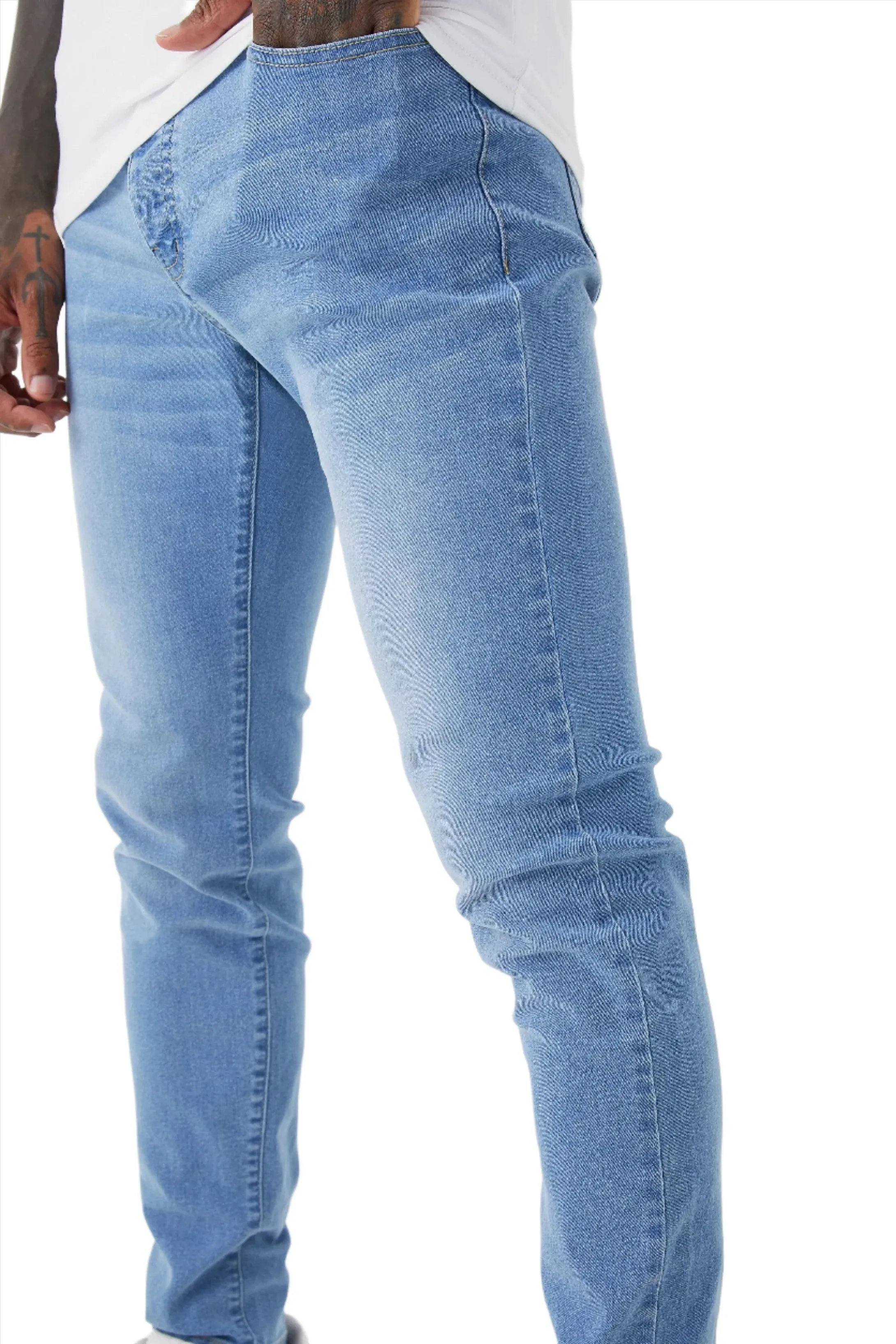 Skinny Stretch Jeans - Blue