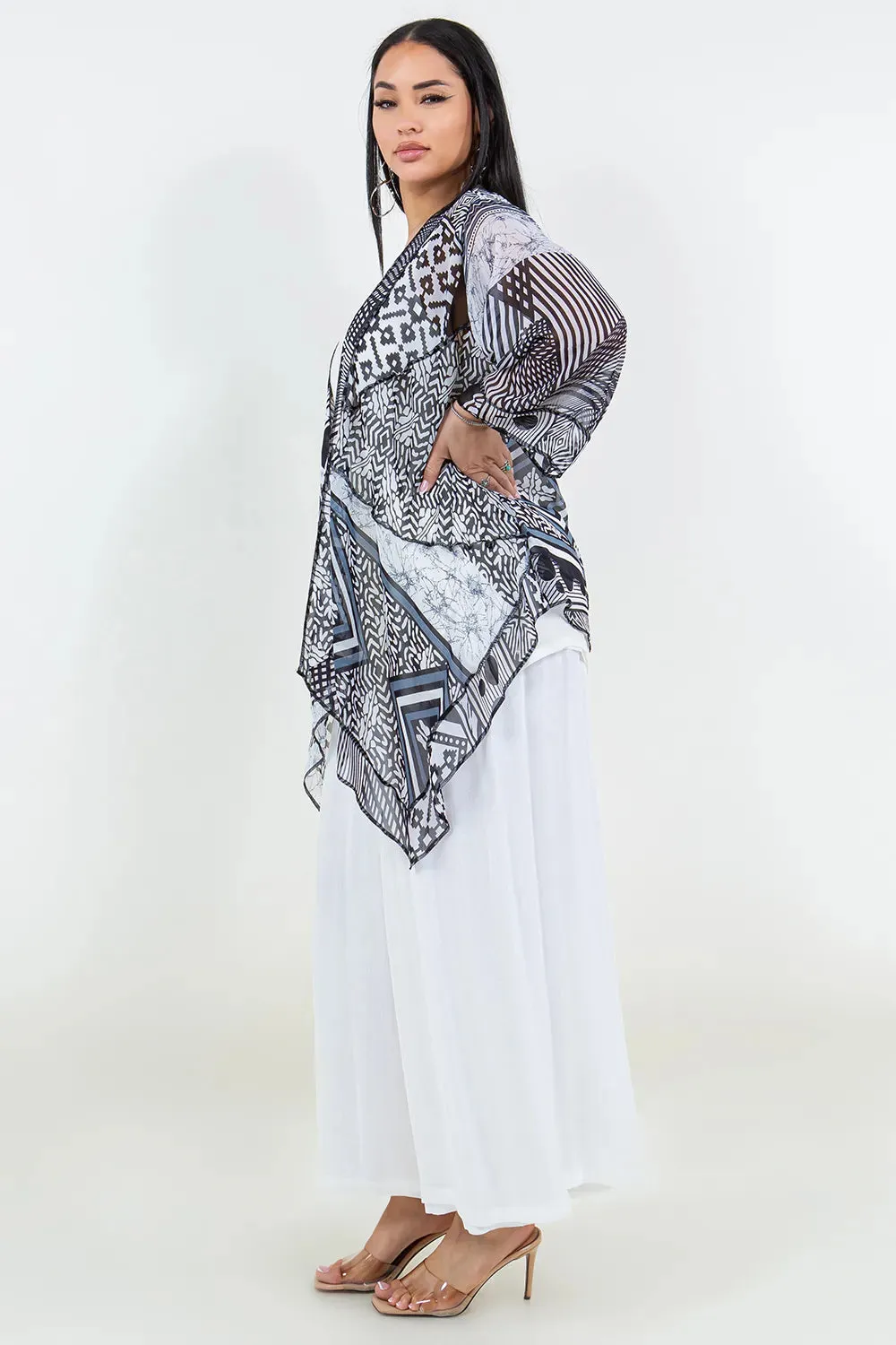 Sterling Style Short Butterfly Jacket - 5974SBJ BLACK/WHITE