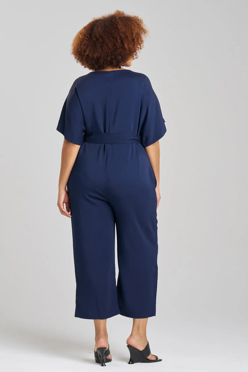 Stretch Crepe Jumpsuit