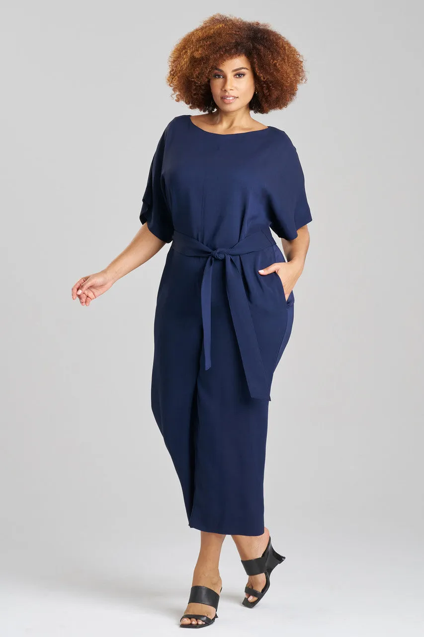 Stretch Crepe Jumpsuit