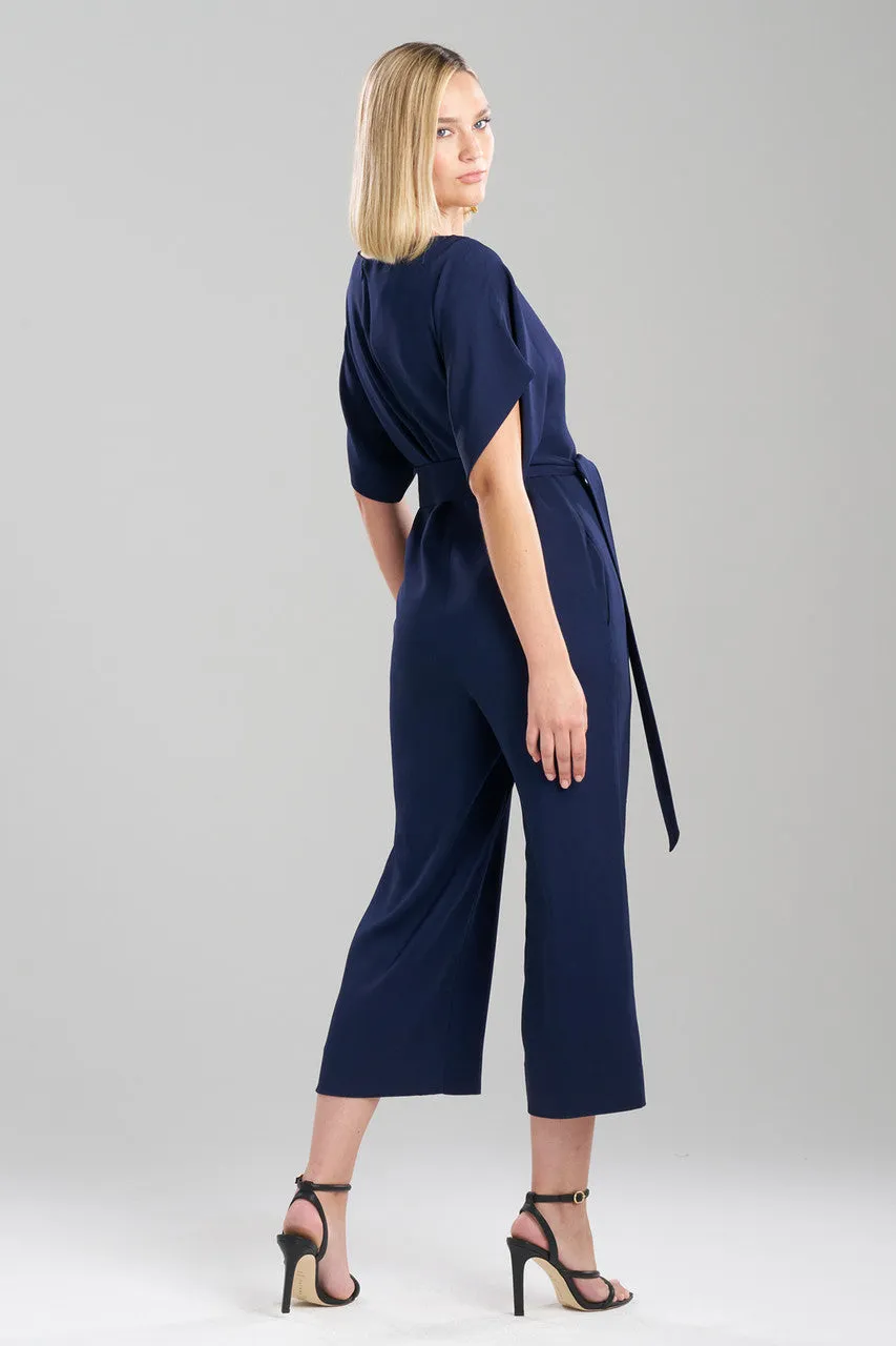 Stretch Crepe Jumpsuit