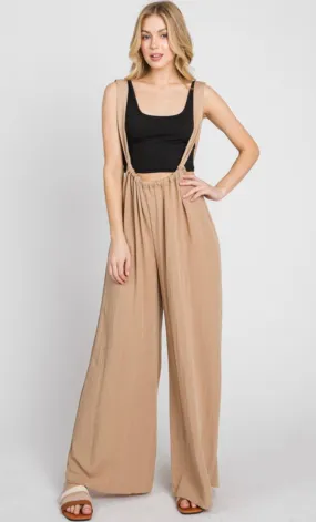 Suspender Style Jumpsuit