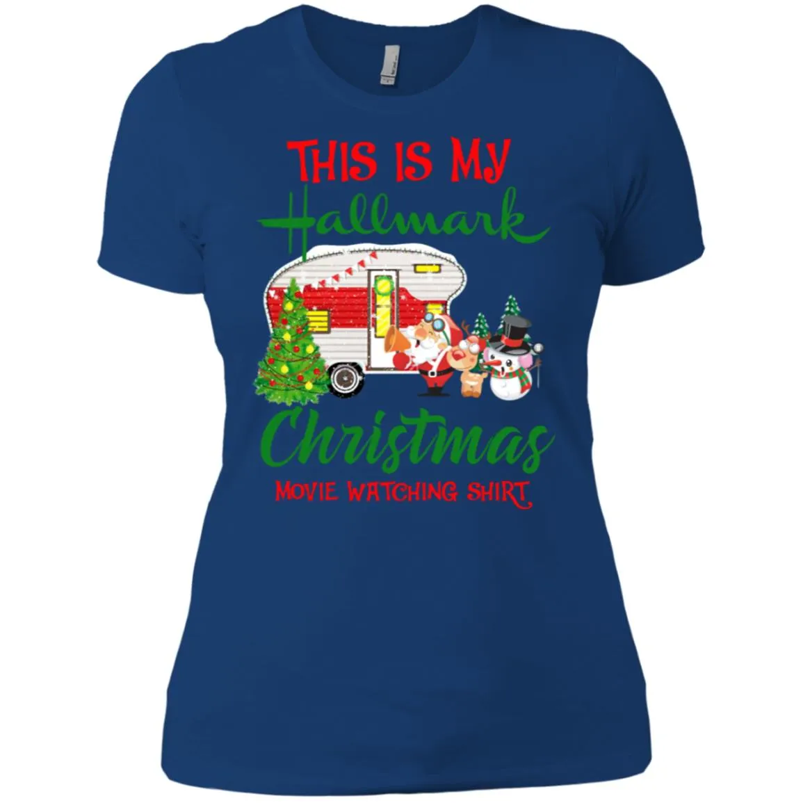 This Is My Hallmark Christmas Movie Watching Women T-Shirt