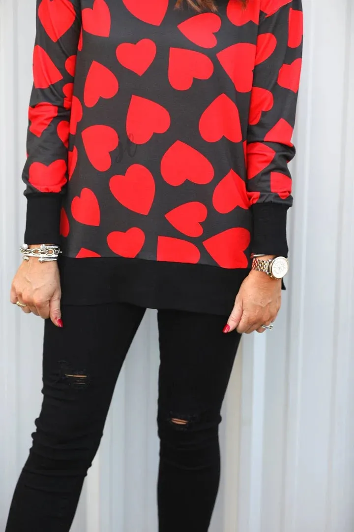 Valentine Night Everyday Tunic