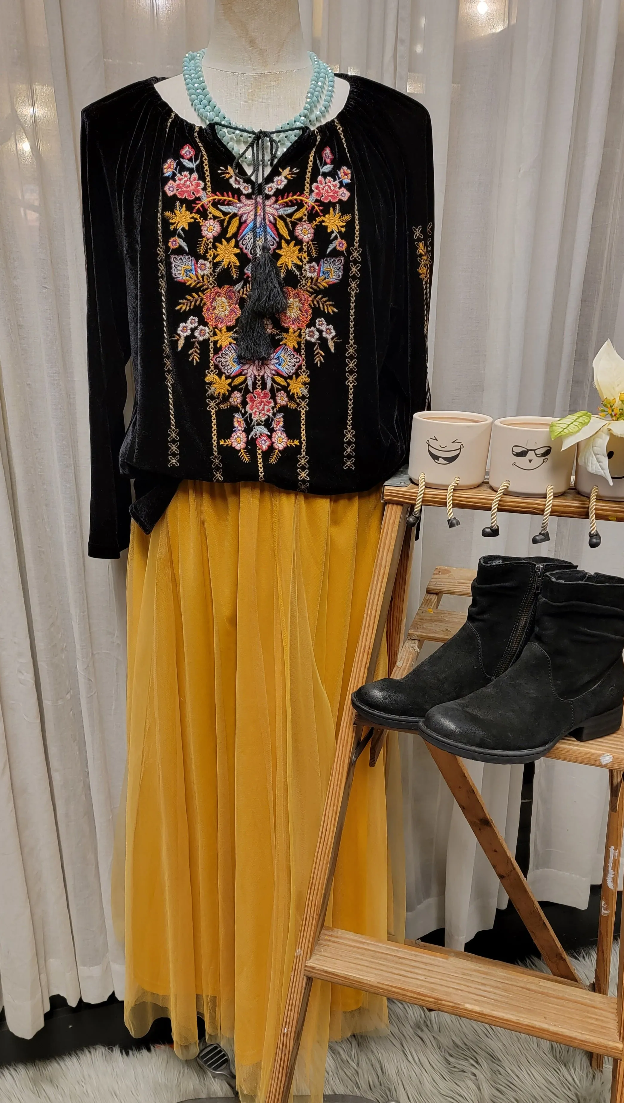 Velvet Tunic