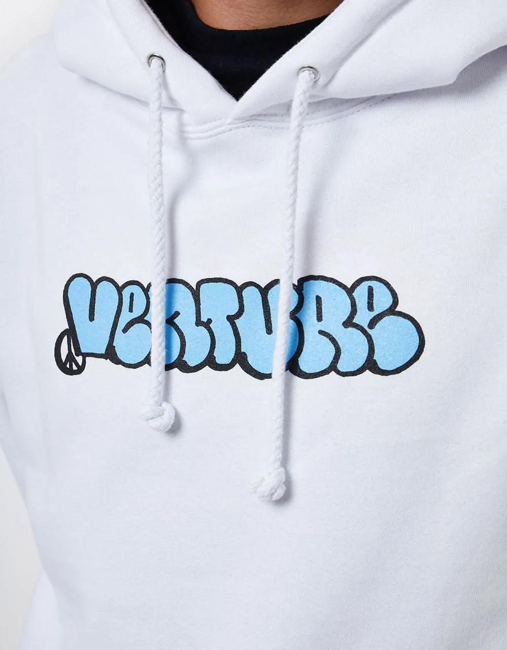 Venture Throw Pullover Hoodie - White/Blue/Black