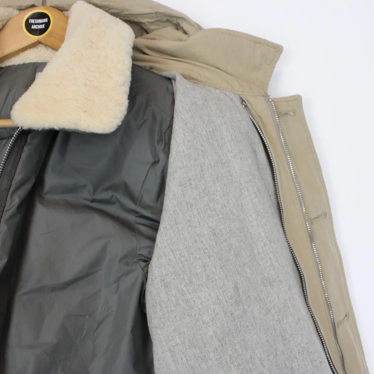 Vintage CP Company AW 2006 Piuma D’oca Shearling Down Lined Jacket Medium