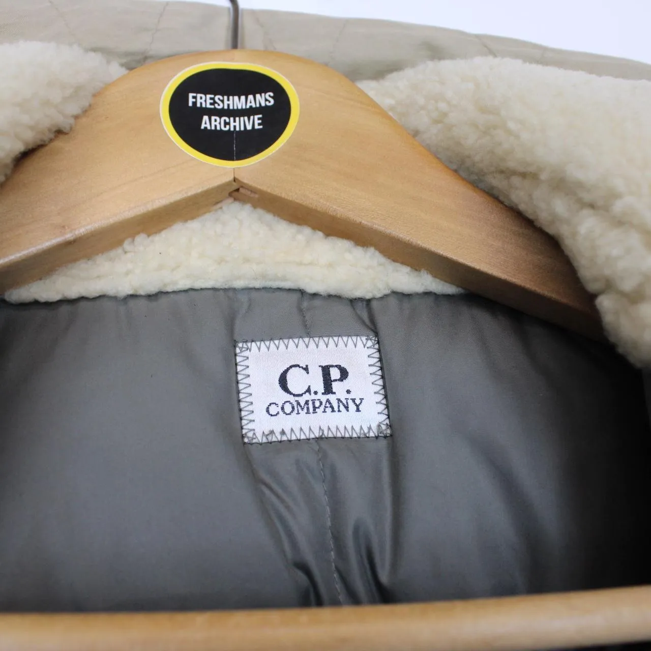 Vintage CP Company AW 2006 Piuma D’oca Shearling Down Lined Jacket Medium