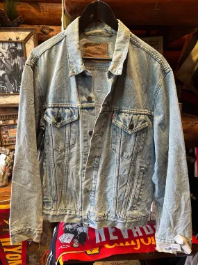 Vintage Levis Truck Jacket Faded, Large
