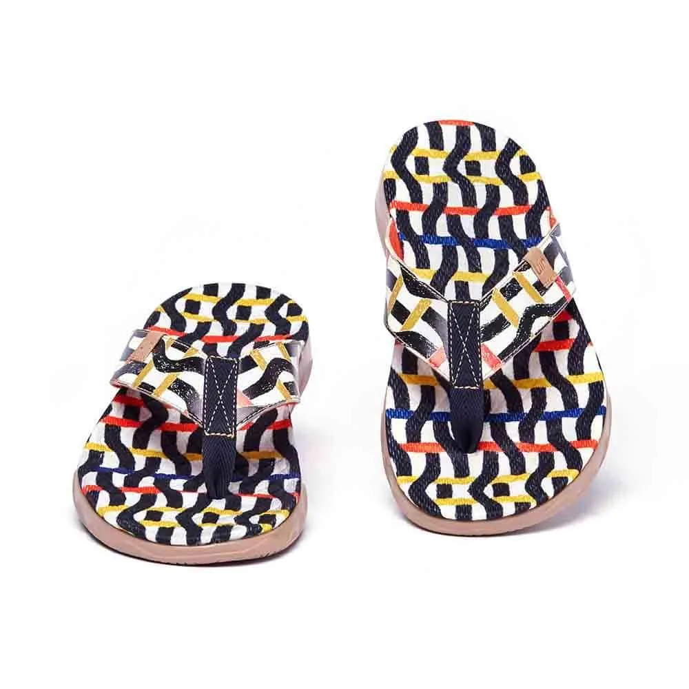 Weaving Line Women Majorca Flip Flops