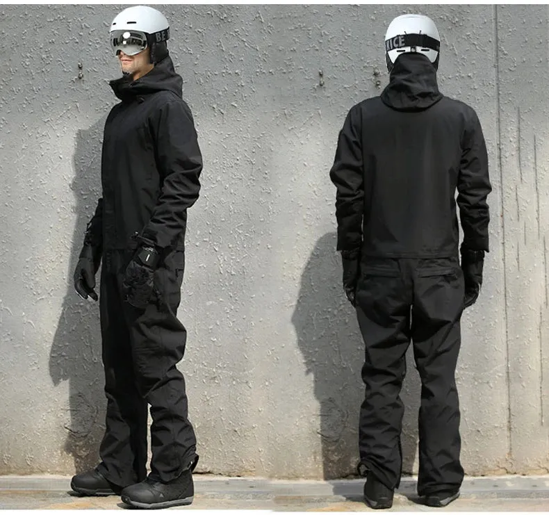 Winter Neue 2022 Ein Stück Ski Anzug Frauen Männer Outdoor Sport Snowboard Anzug Winddicht Wasserdichte Ski Overall Atmungs Overalls