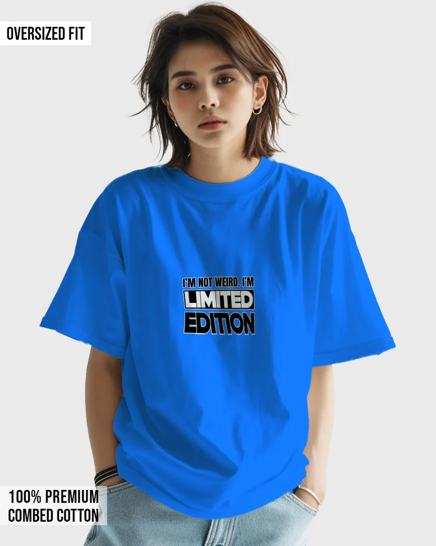 Womens Oversized TShirt Funky Never Stop Loving