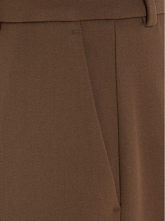 Wool Twill Extra Wide Leg Pant